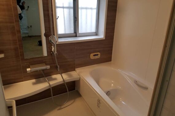 施工写真　ユニットバス